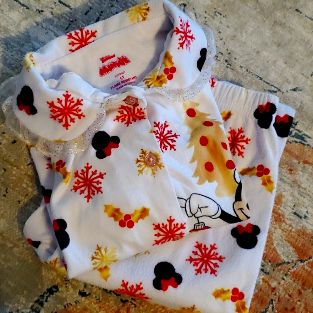 Disney junior minnie pajamas 5T